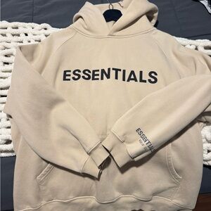 Essentials Tan Hoodie for Men
